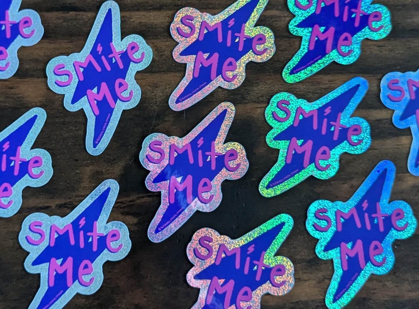 Smite Me Sticker