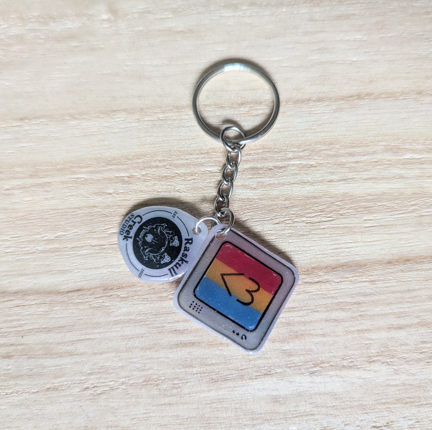 Pride TV Keychain