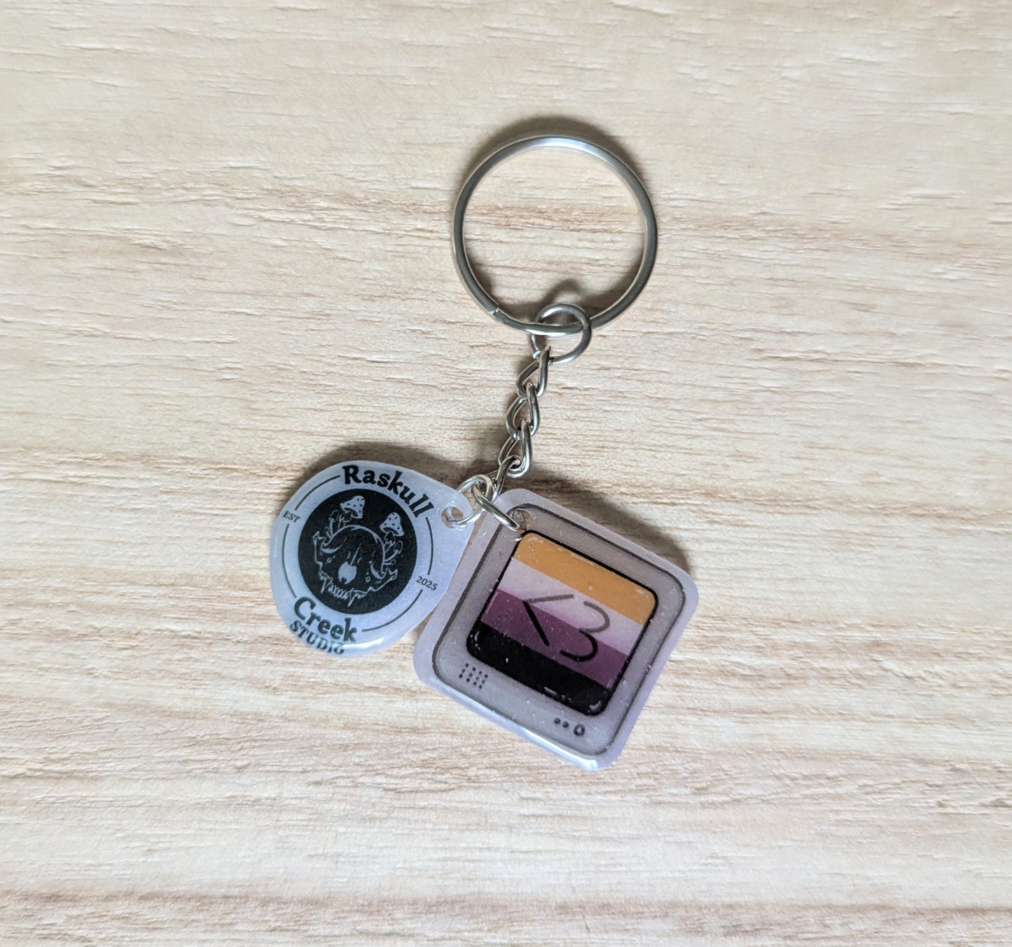 Pride TV Keychain