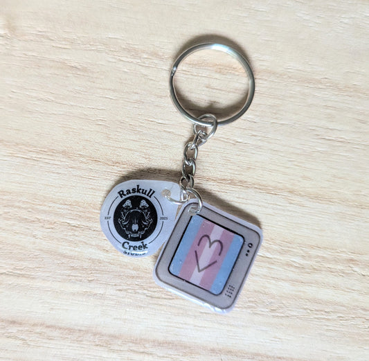 Pride TV Keychain