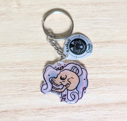 Skull Flow Keychain
