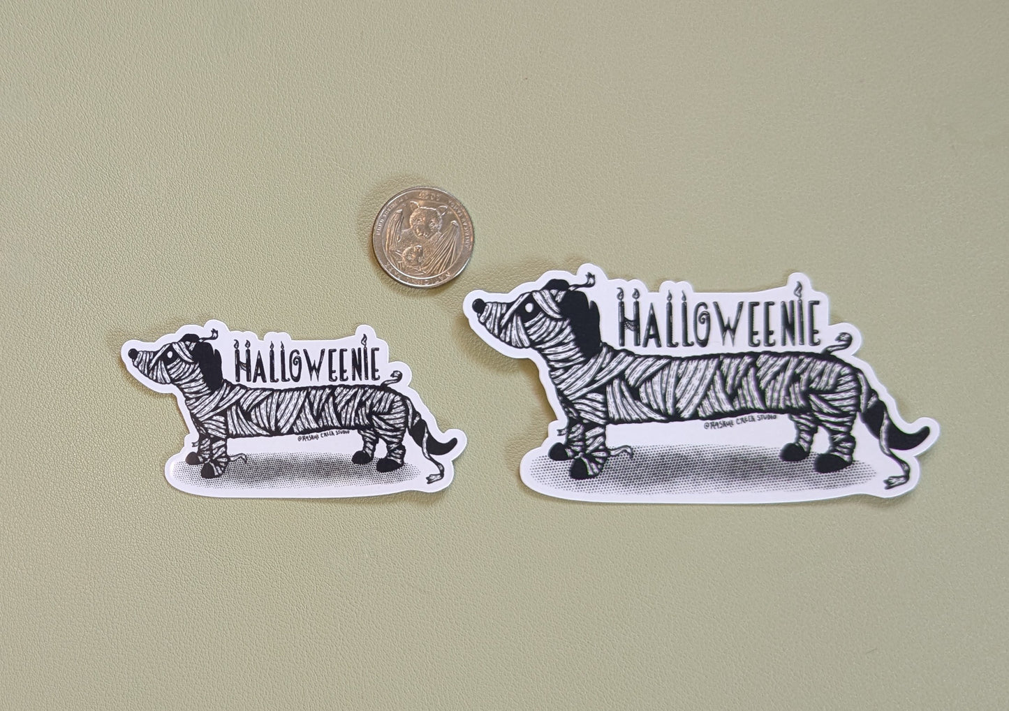 Halloweenie Sticker