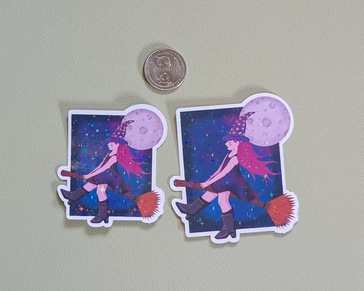 Witchy Girl Sticker