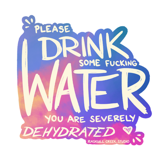 Drink Water Sticker