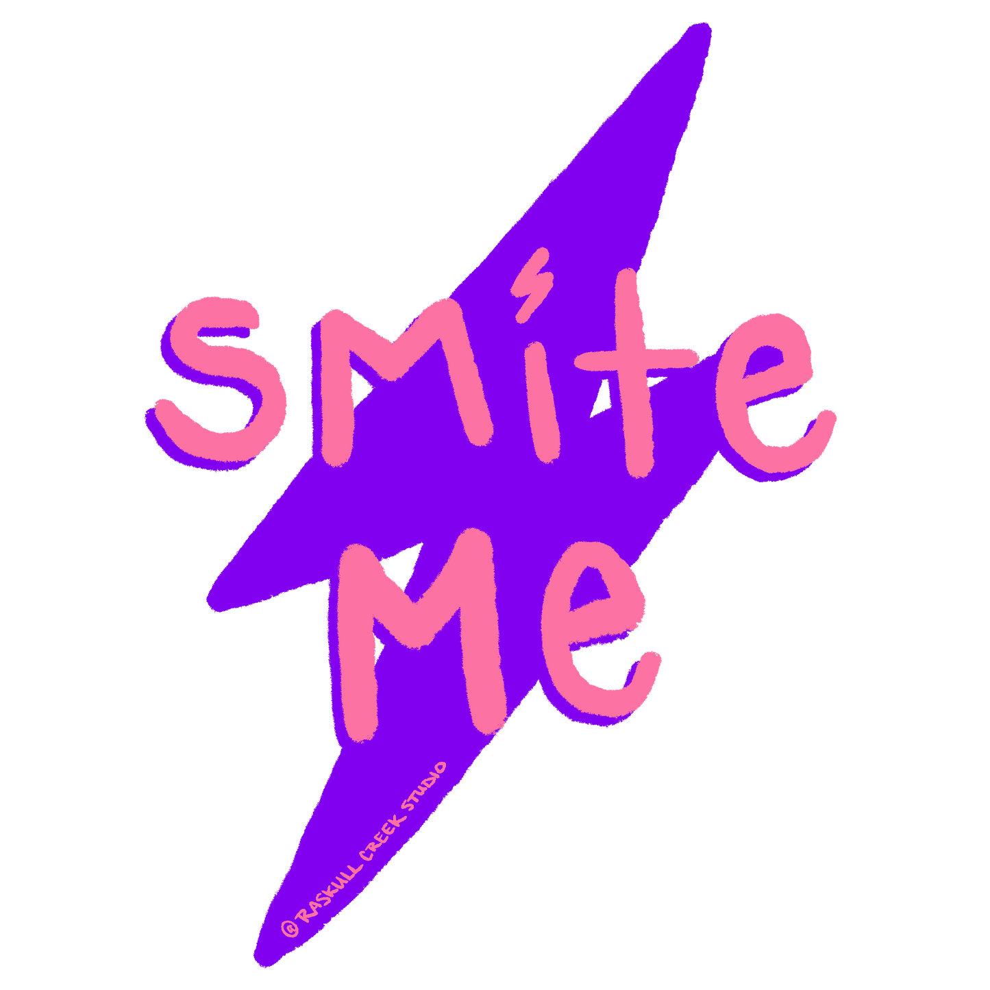 Smite Me Sticker