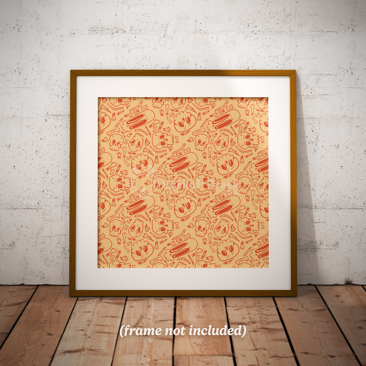 Skull & Bones Print