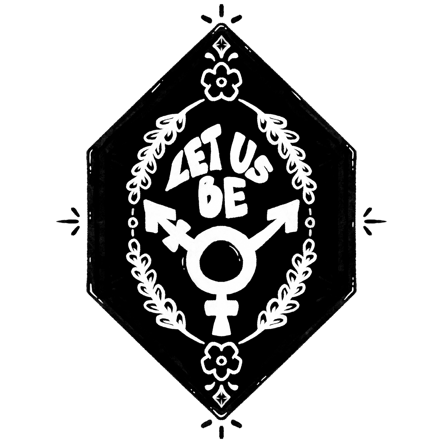 Let Us Be Sticker