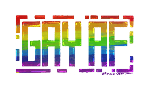 GAY AF Sticker