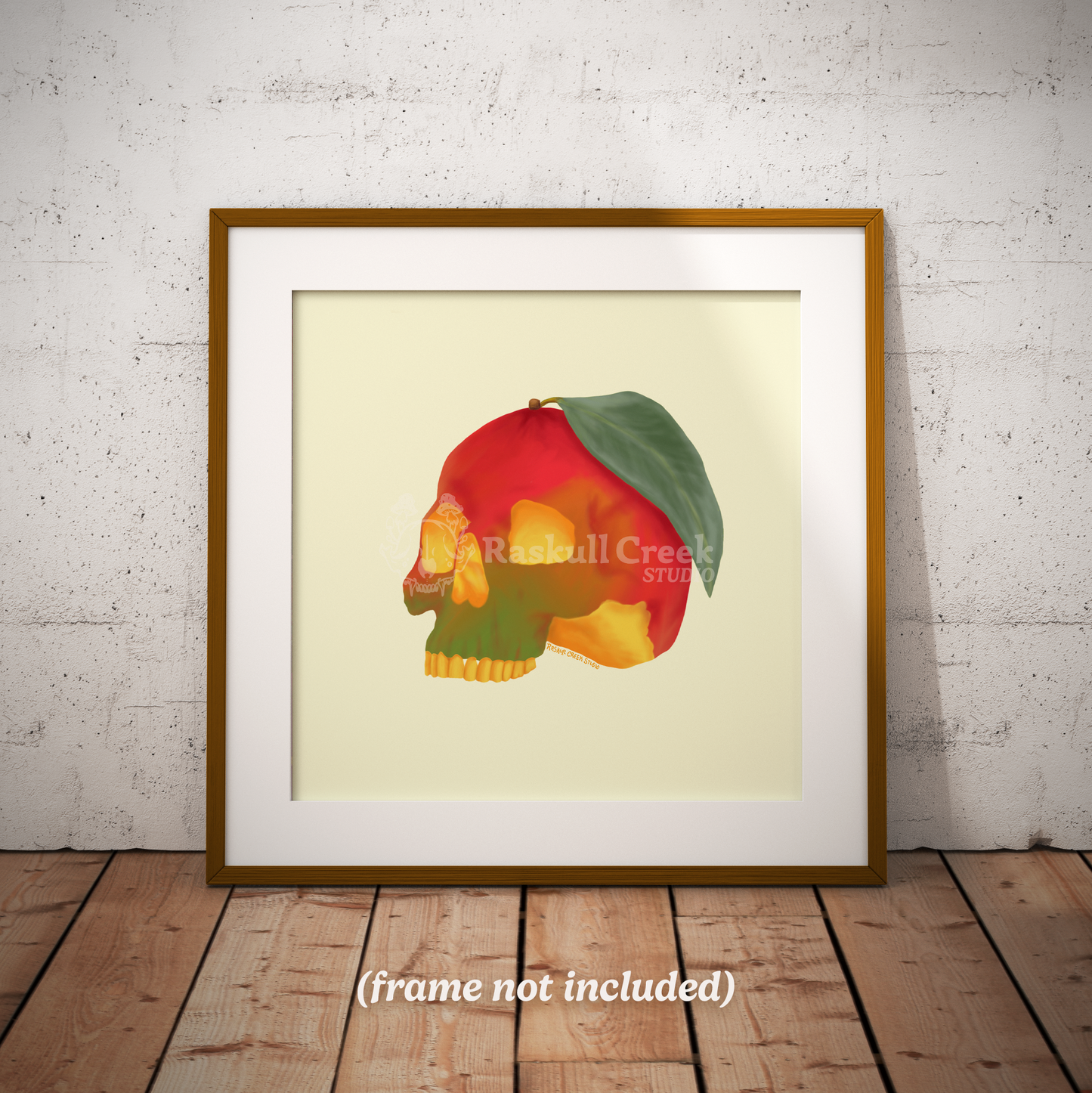 Mango Skull Print