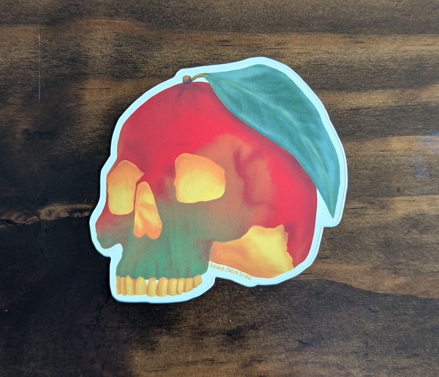 Mango Skull Sticker