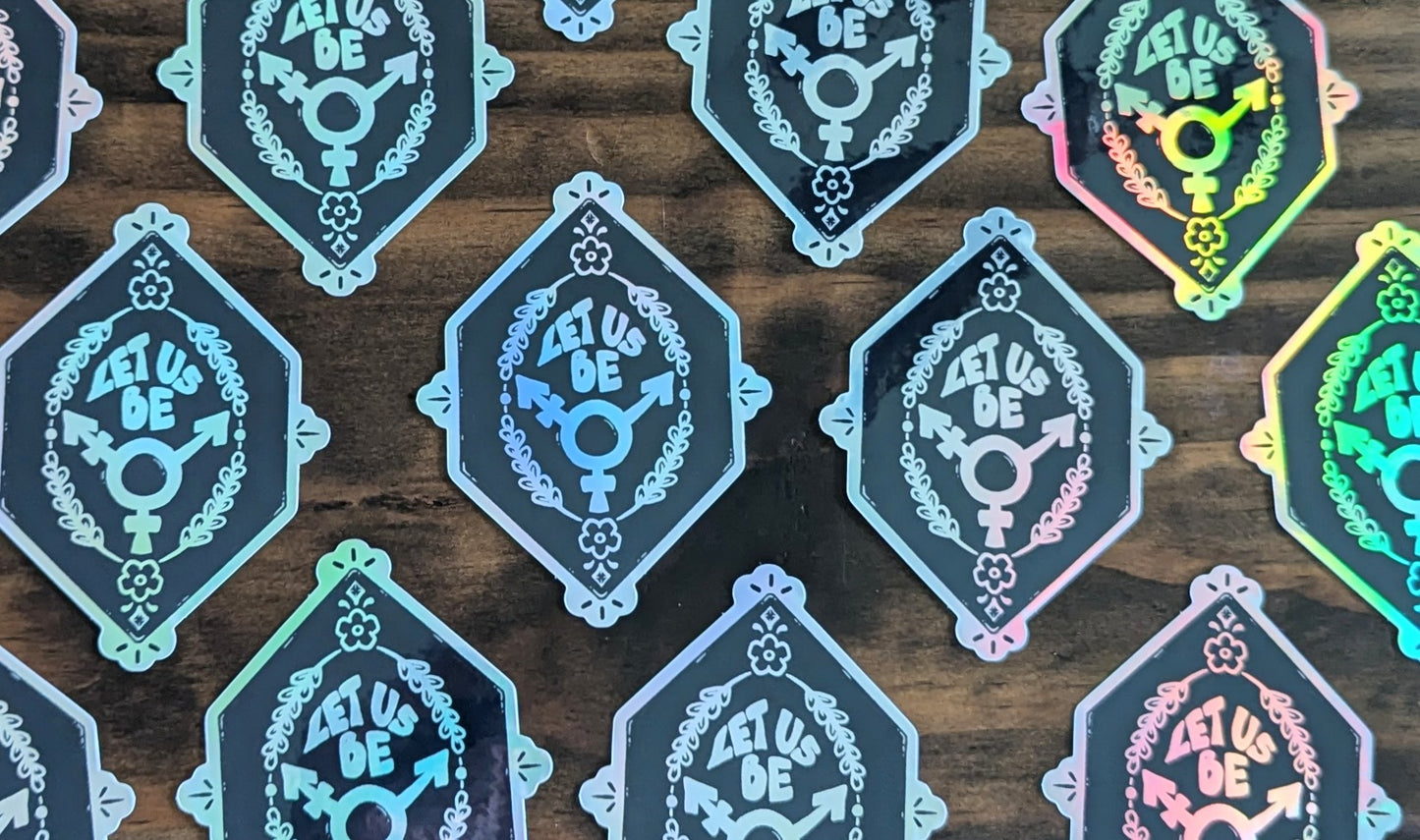 Let Us Be Sticker