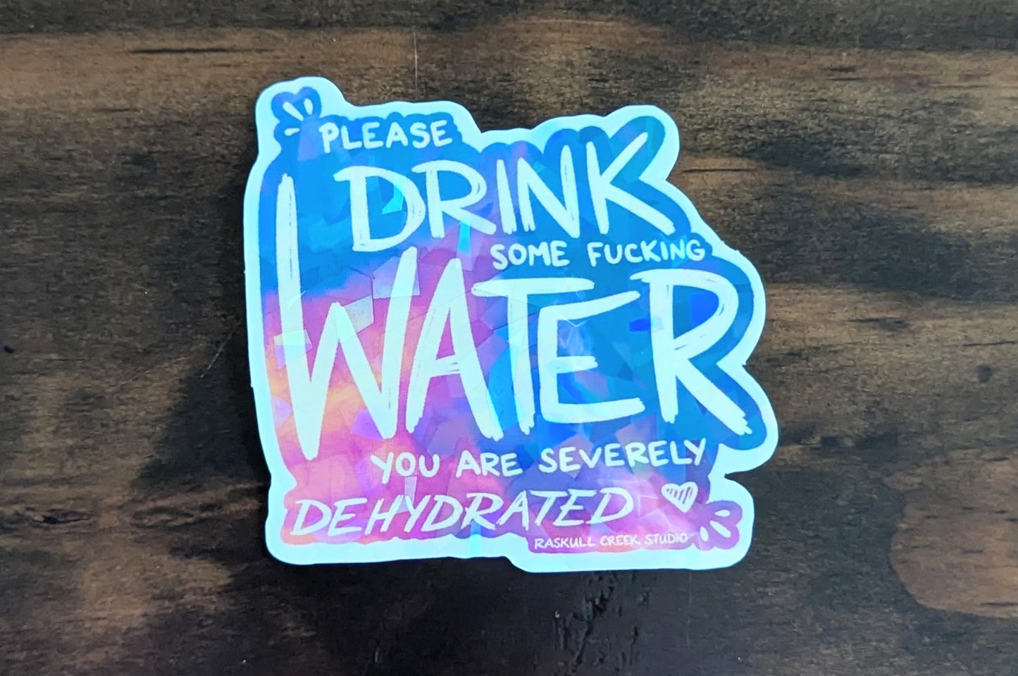 Drink Water Sticker