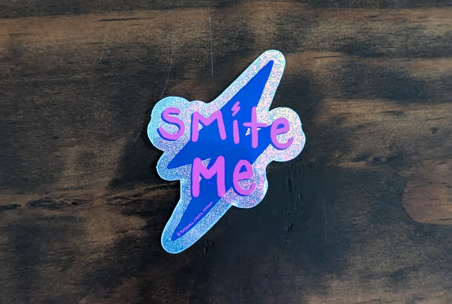 Smite Me Sticker
