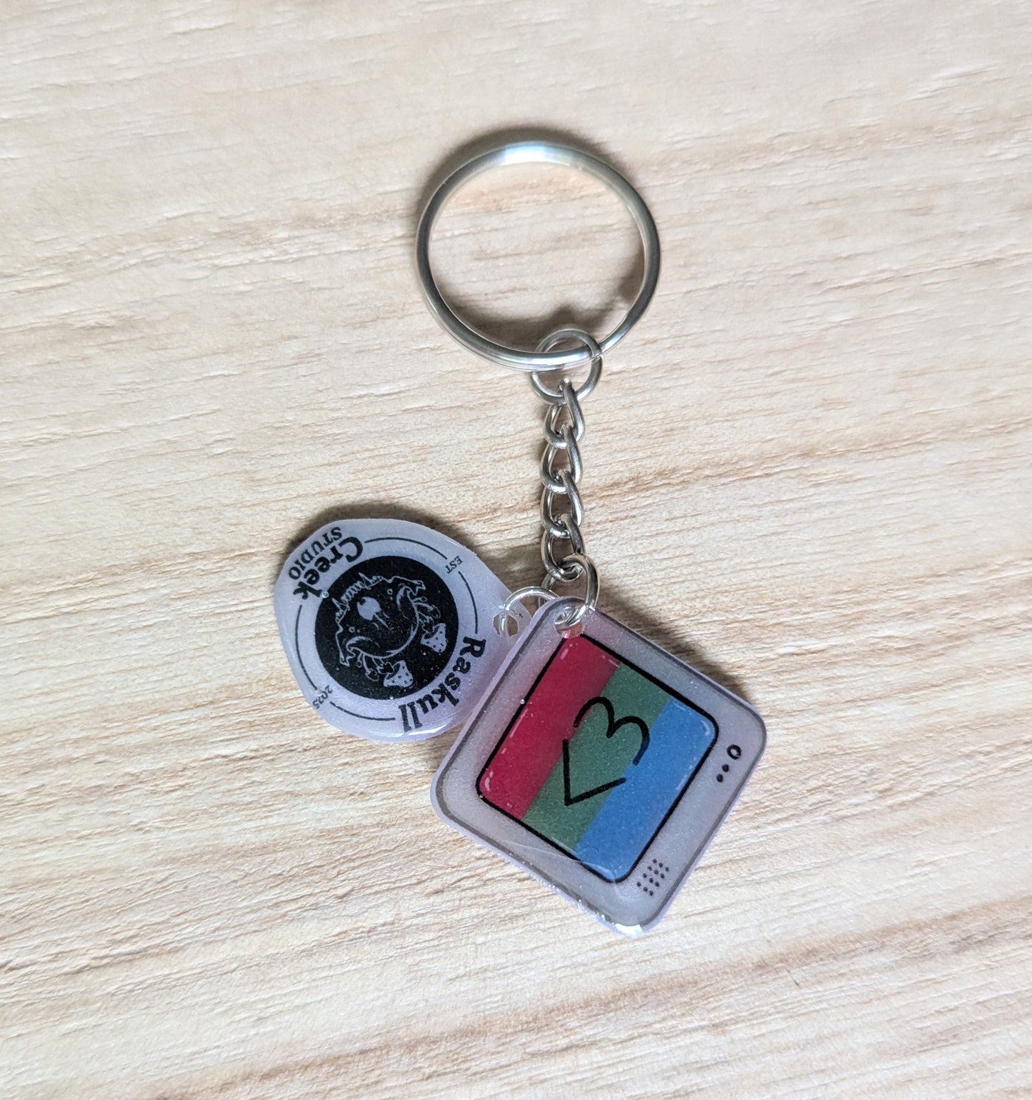 Pride TV Keychain