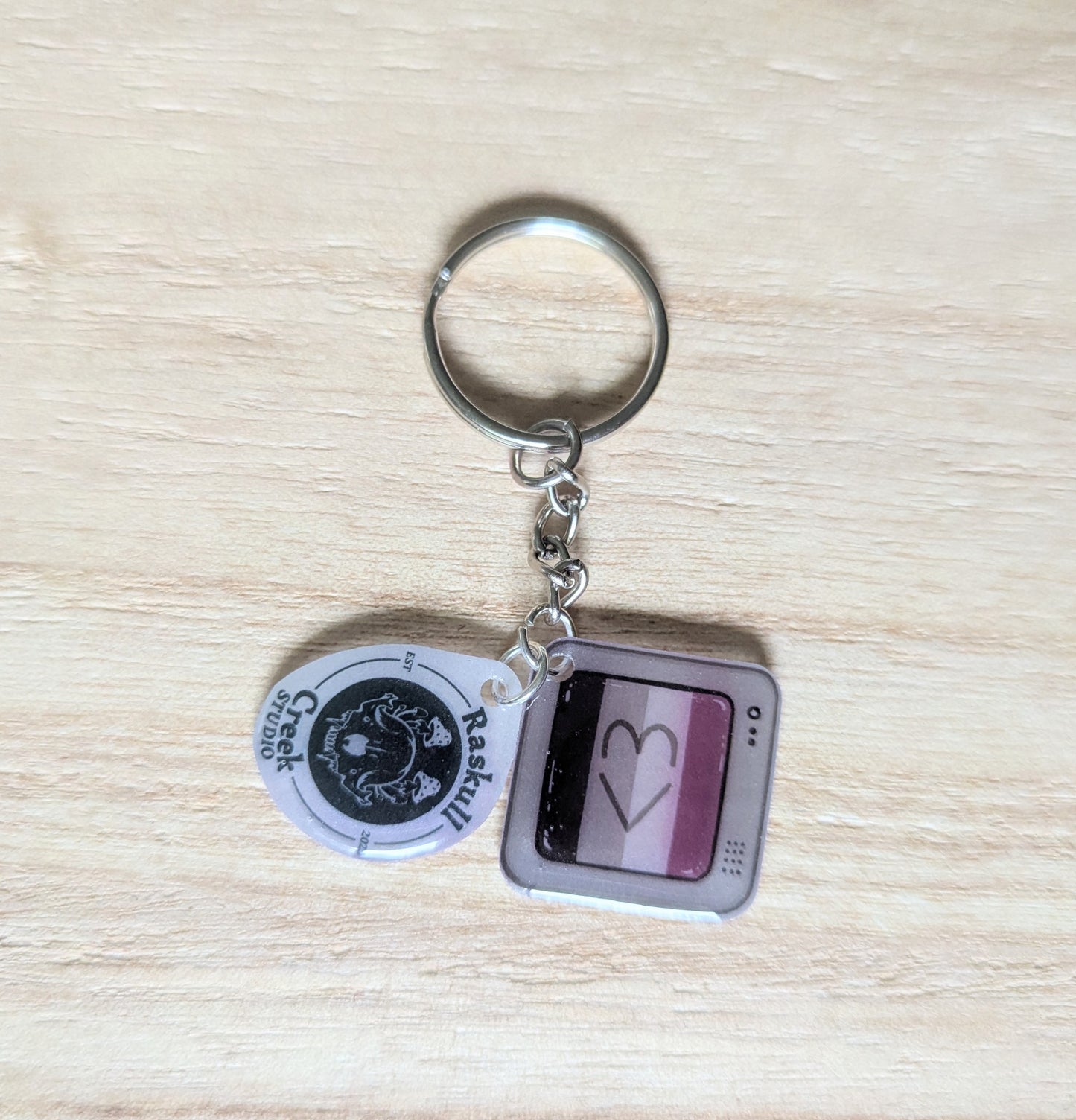 Pride TV Keychain