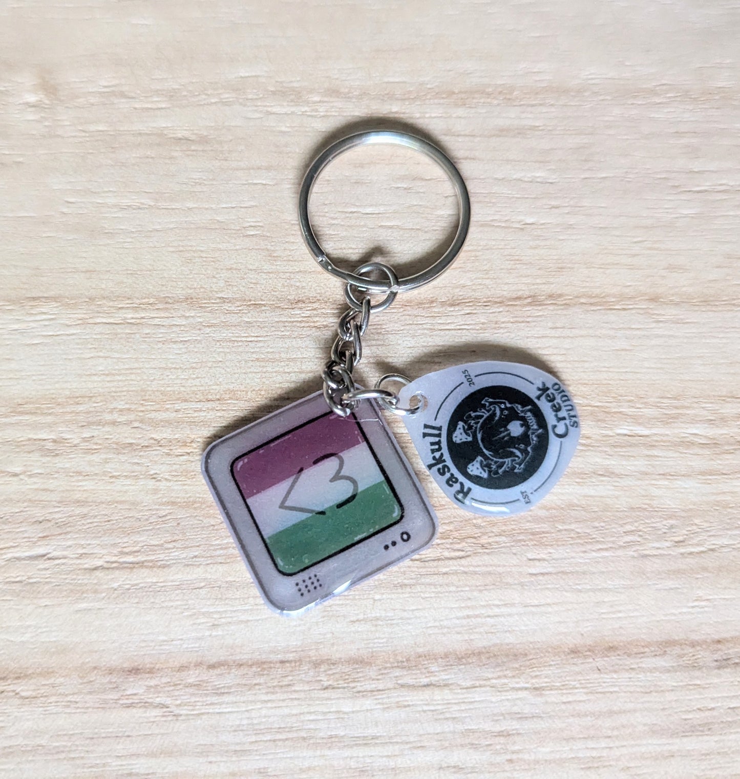 Pride TV Keychain