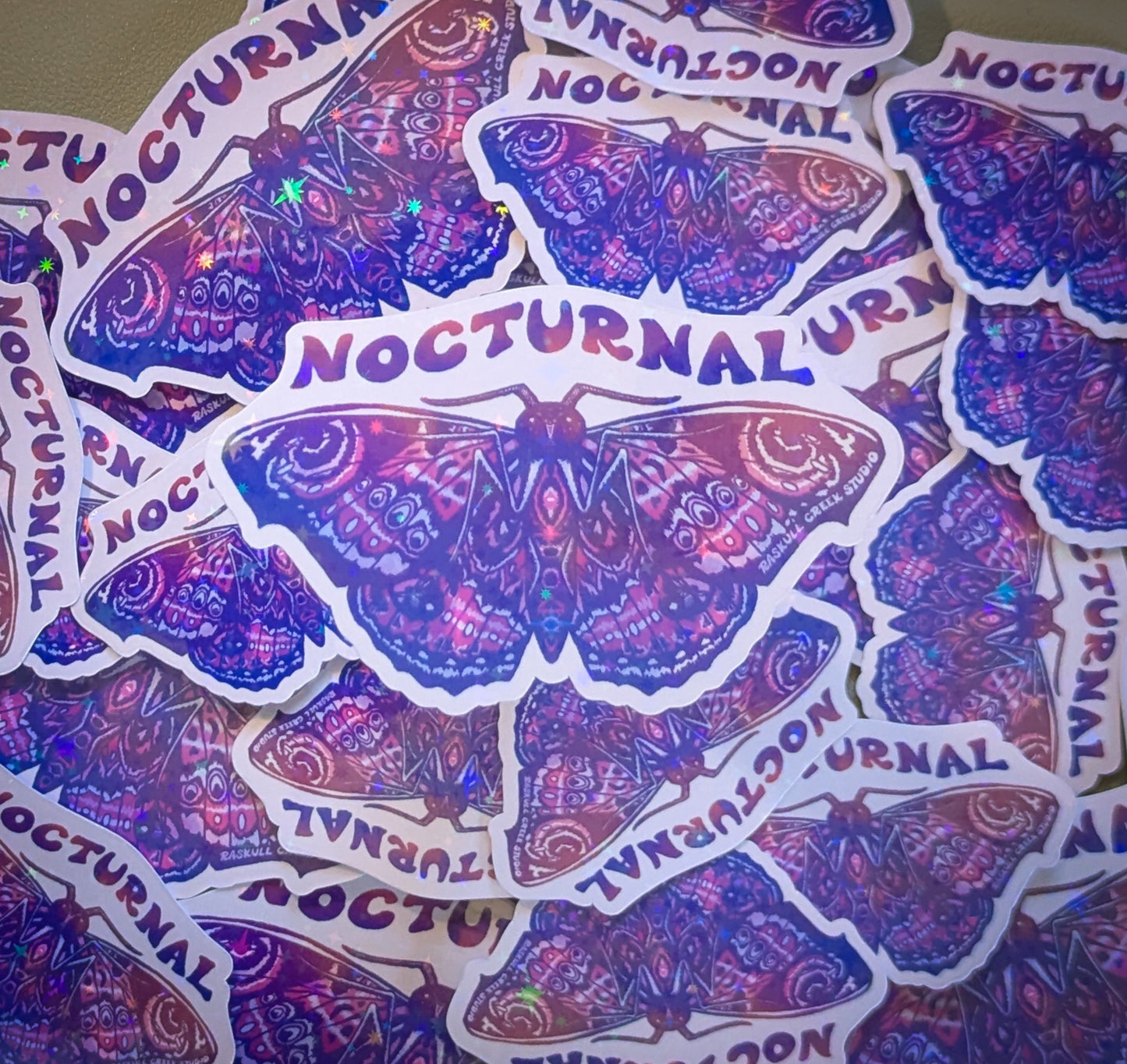 Nocturnal Sticker