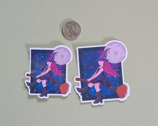Witchy Girl Sticker