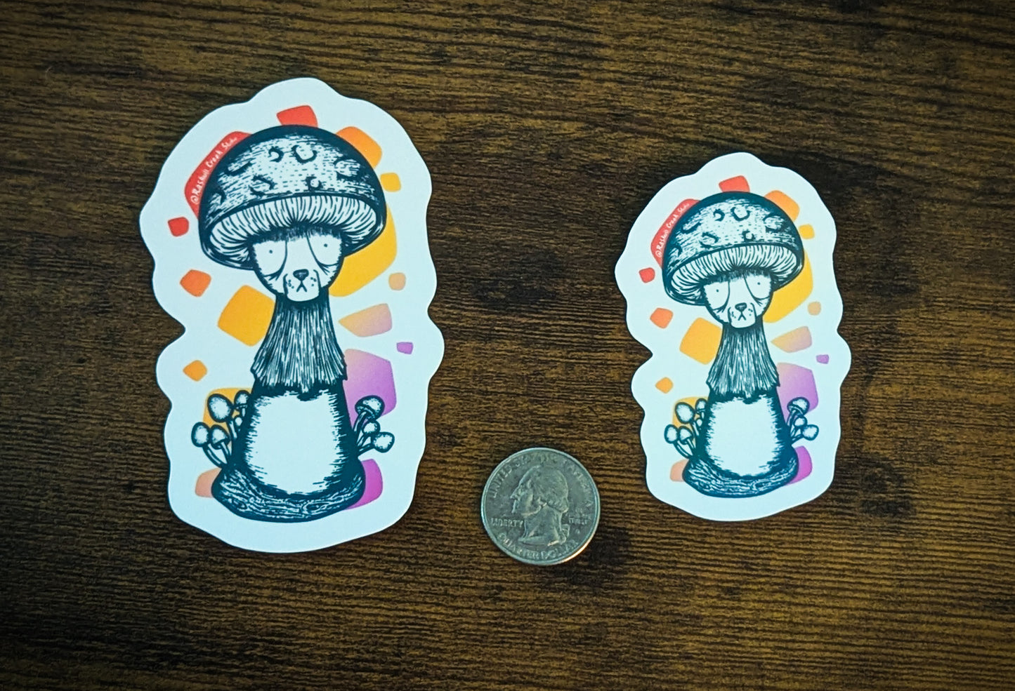 Shroom-Cat Sticker