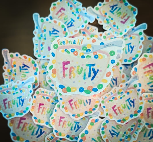 Feelin a Lil' Fruity Sticker