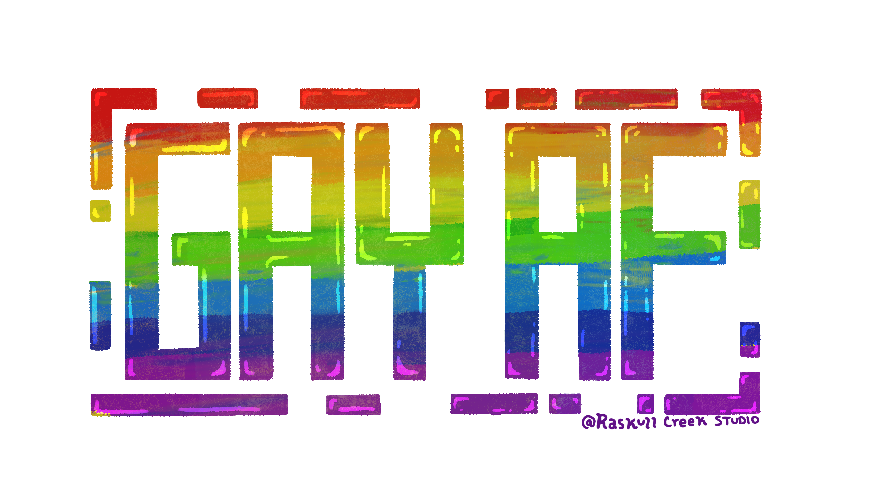 GAY AF Sticker
