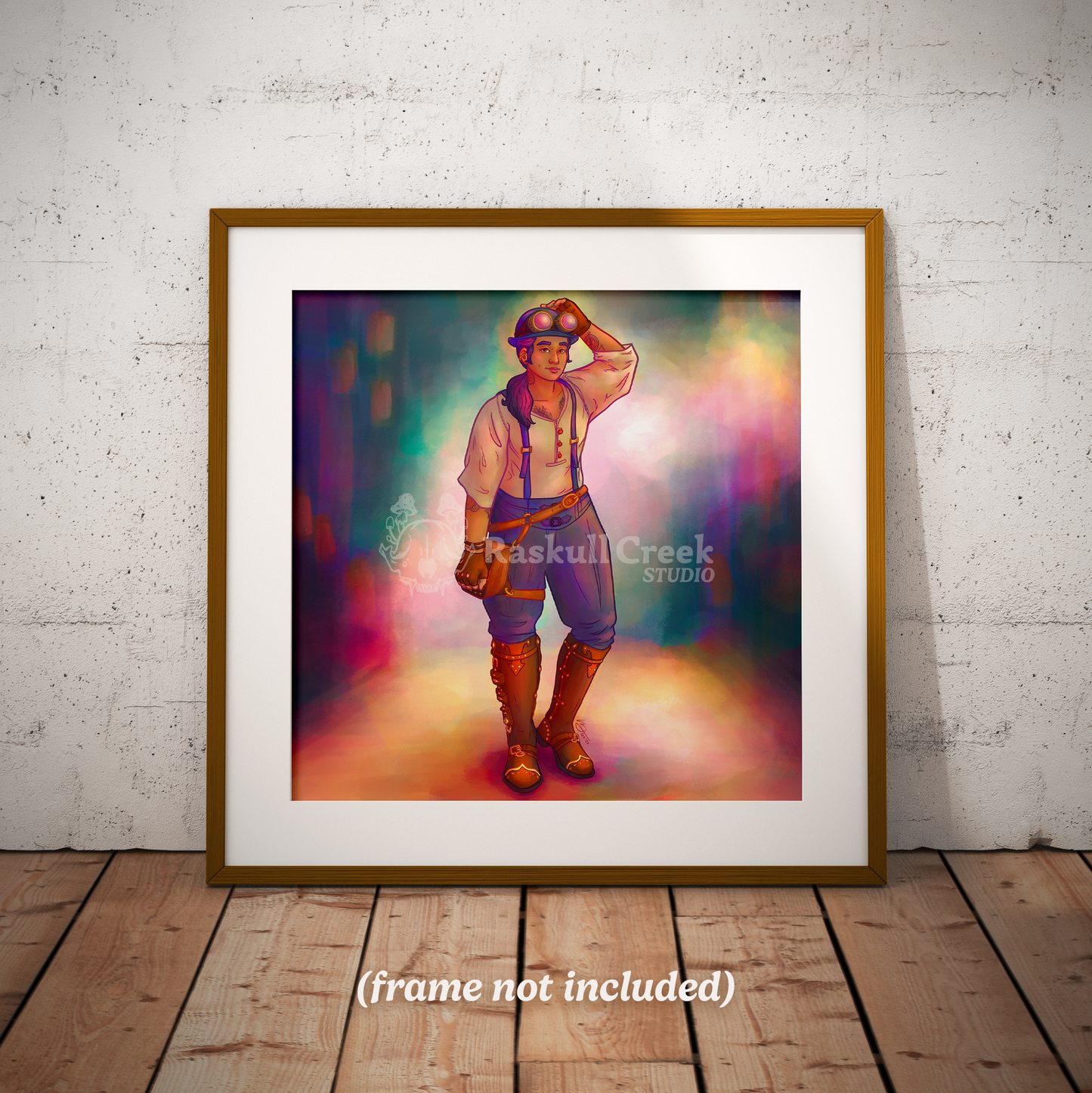 Steampunk Jockey Print