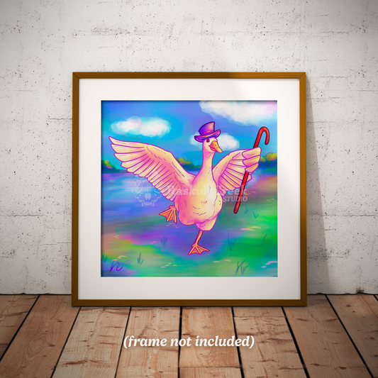 Dapper Goose Print